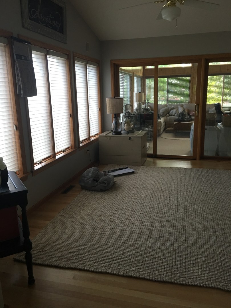 Empty before curtains